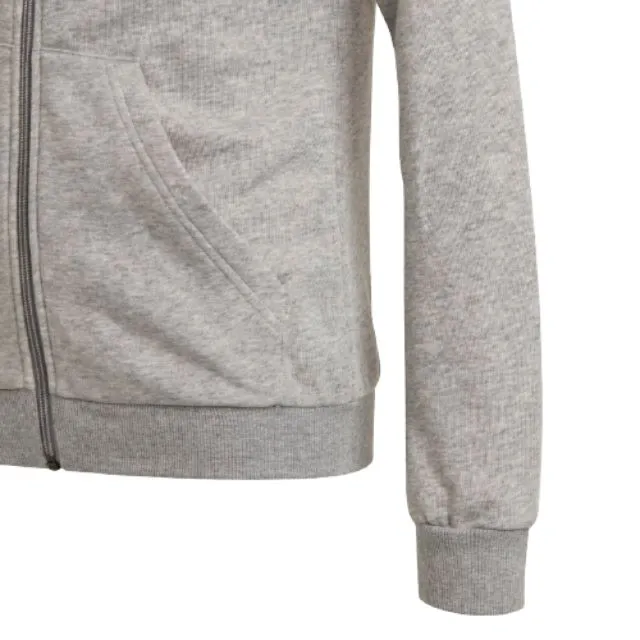 Adidas Essentials Gs-Girls Lifestyle Hoody Grey/Clear Pink