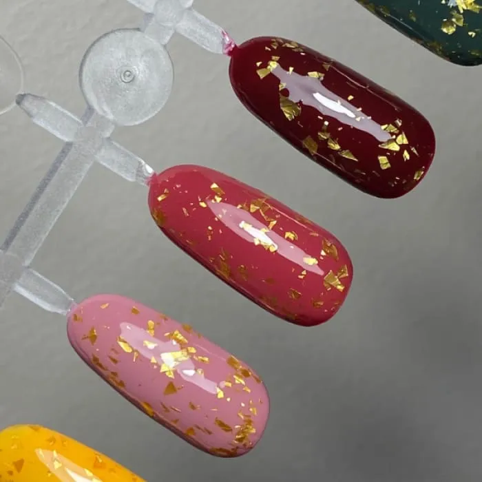 Bluesky No Wipe Top Coat - GLT01 - Golden Flake