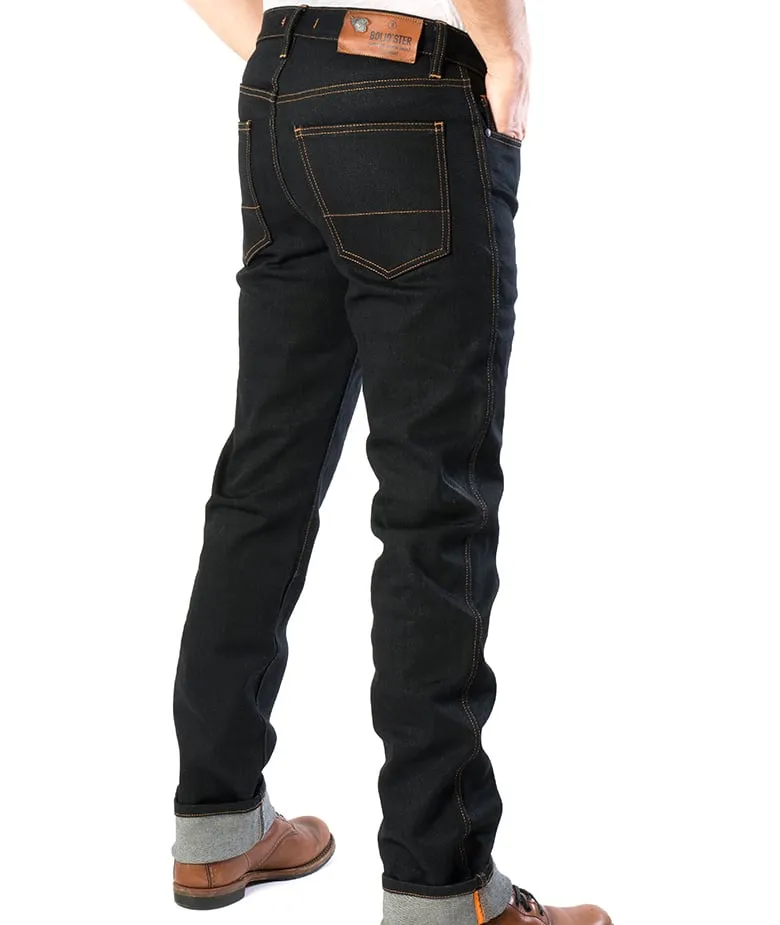 BOLID'STER "JEAN'STER R" Mens Motorcycle ARMALITH® Jeans - Black Denim