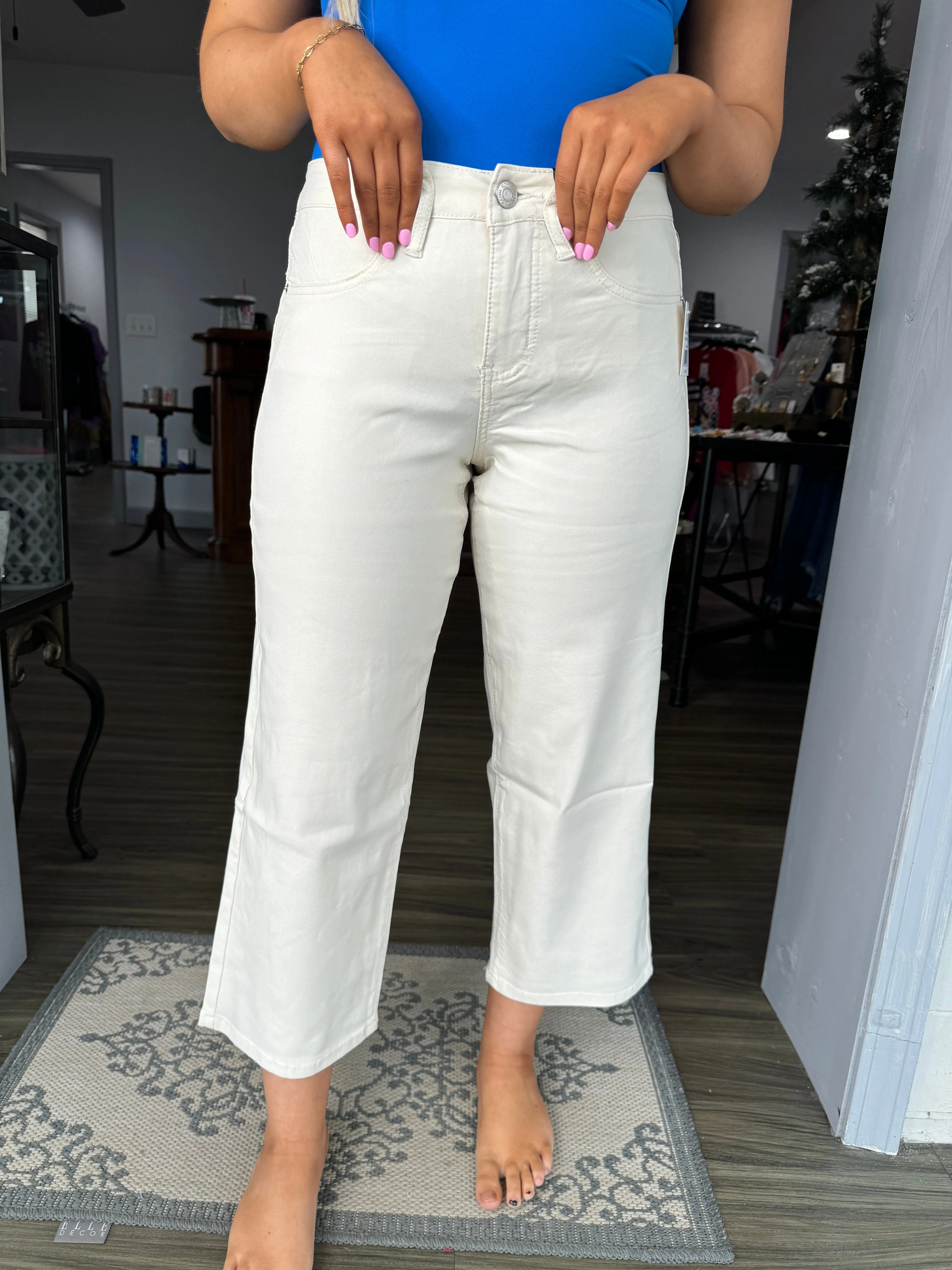 bone ultra stretch cropped flares