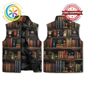 Book Lovers Puffer Vest