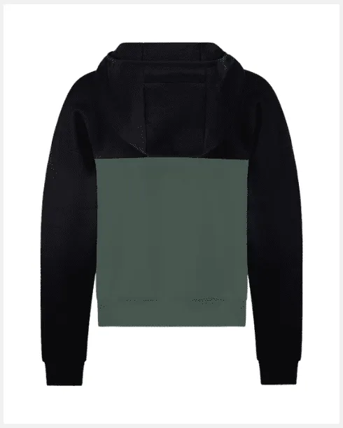 By VP Zip Jacket Women Black/Green