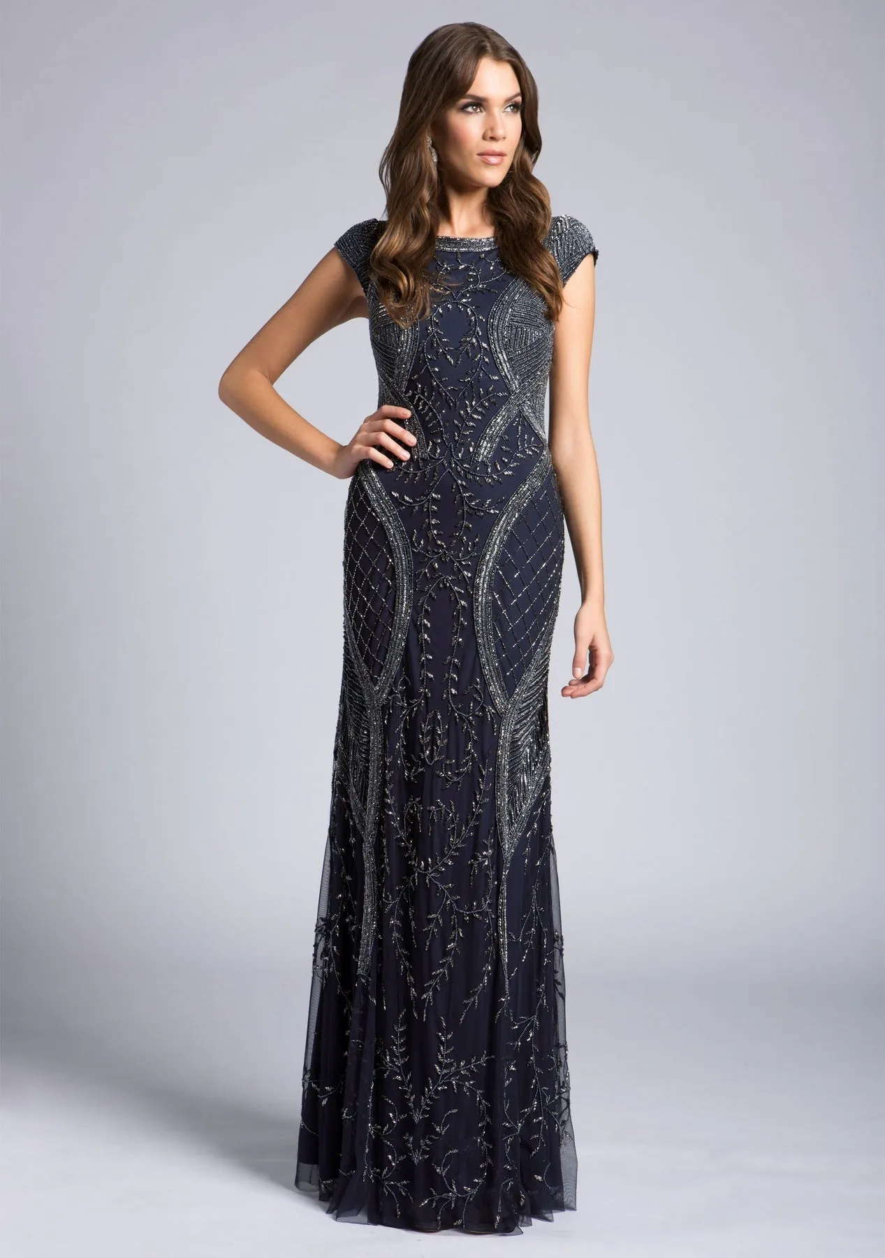 Cape Sleeve Dress