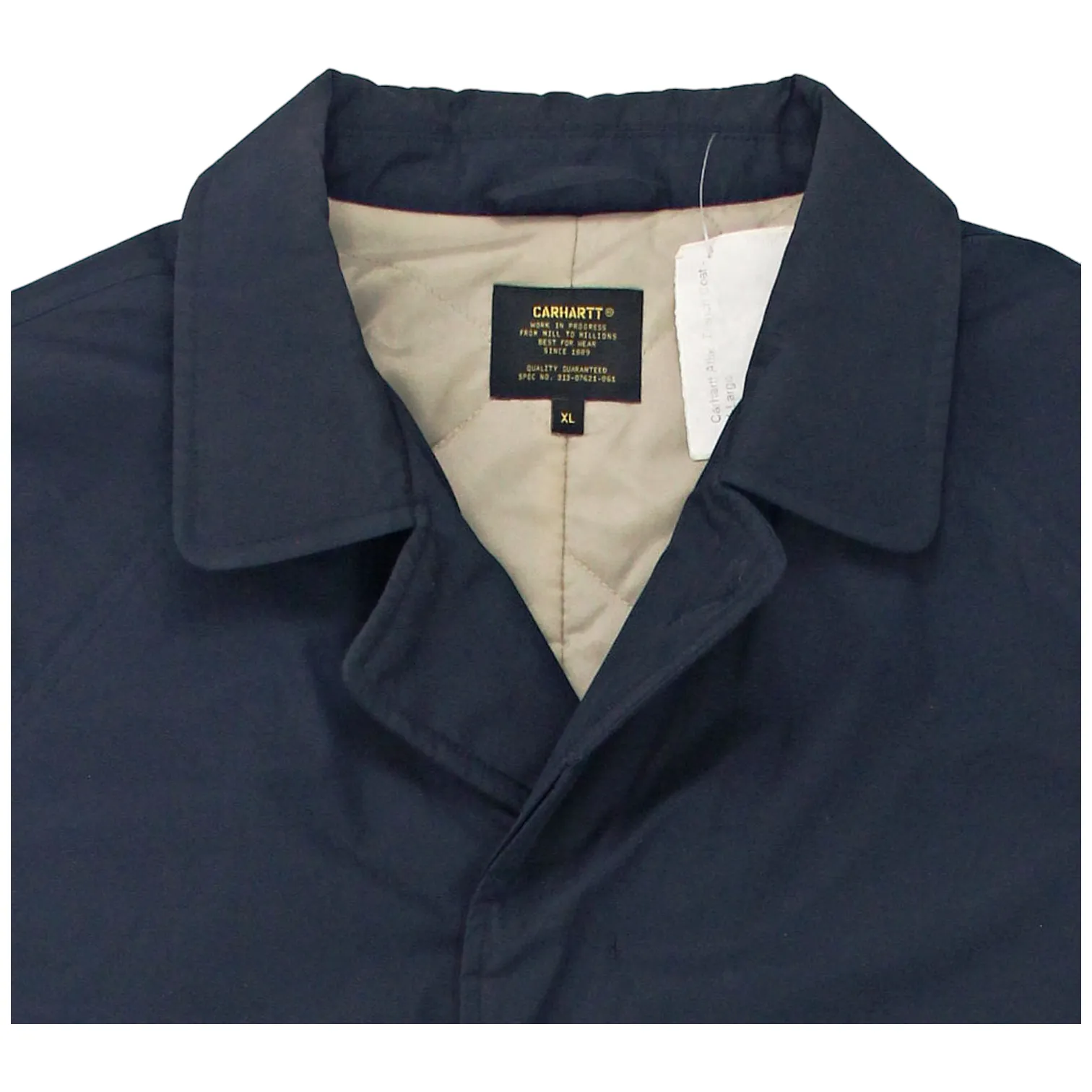 Carhartt Navy Atlas Trench Coat