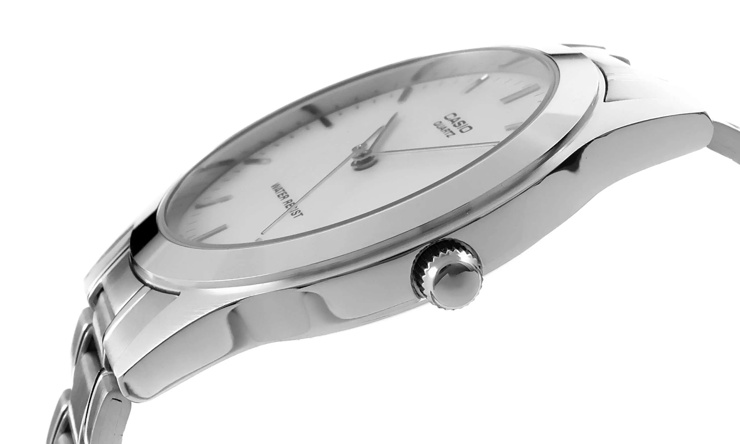Casio MTP-1128A-7ARDF Silver Stainless Steel Strap Watch for Men