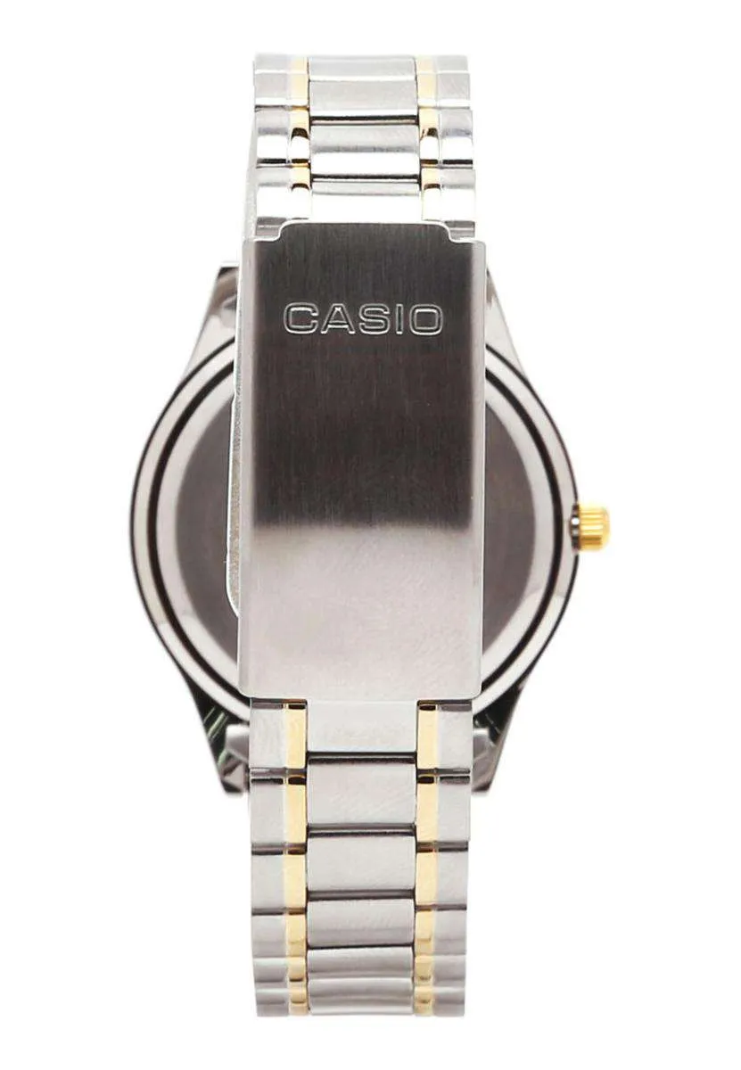 Casio MTP-1128G-9ARDF Two Tone Stainless Steel Strap Watch for Men