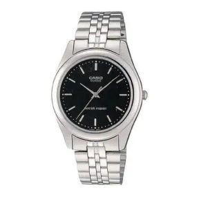 Casio MTP-1129A-1ARDF Silver Stainless Steel Strap Watch for Men