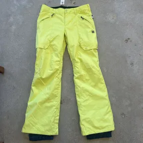 DC- insulated ski pants women's- MSRP $ 244: Yellow -women-MD