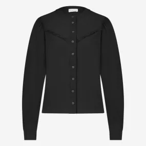 Dela Blouse Technical Jersey | Black
