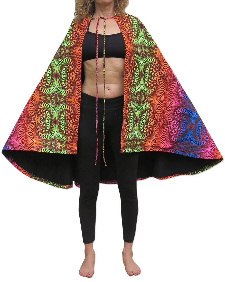 Hooded Cape : Rainbow Fractal