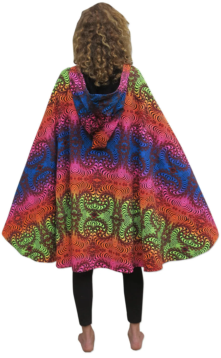 Hooded Cape : Rainbow Fractal