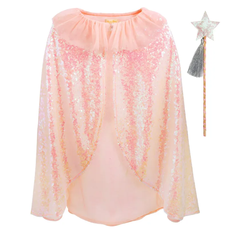 Iridescent Sequin Cape Costume - Meri Meri