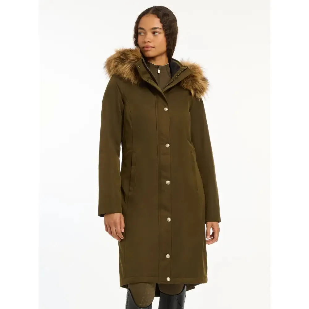 Lemieux Anya Waterproof Riding Coat Alpine