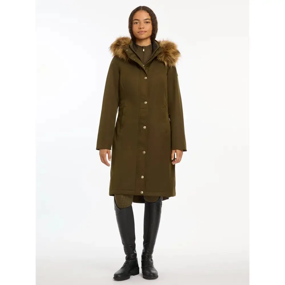 Lemieux Anya Waterproof Riding Coat Alpine