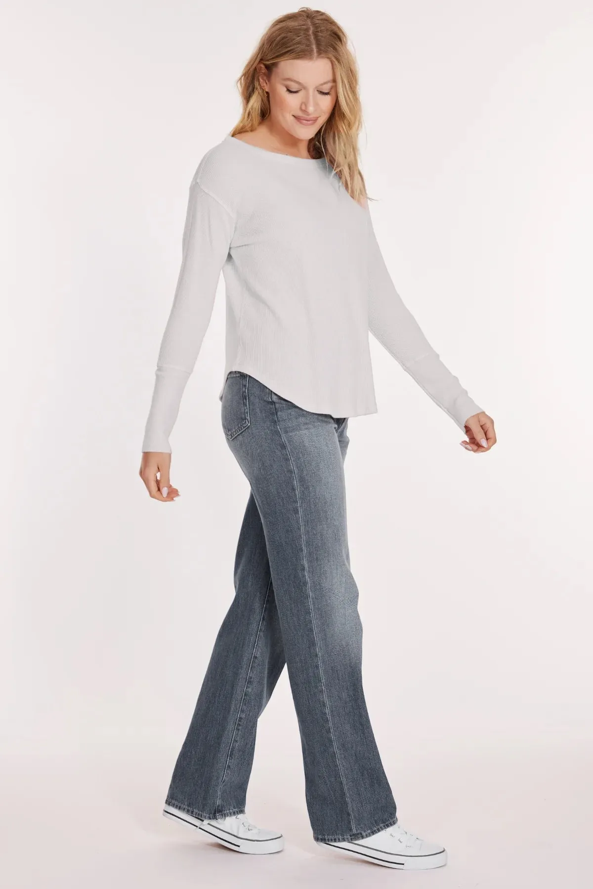 Longsleeve Drop Armhole Thermal Top