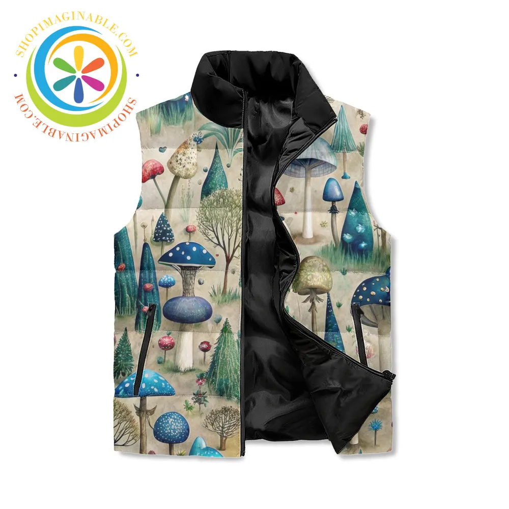 Magic Mushroom Puffer Vest