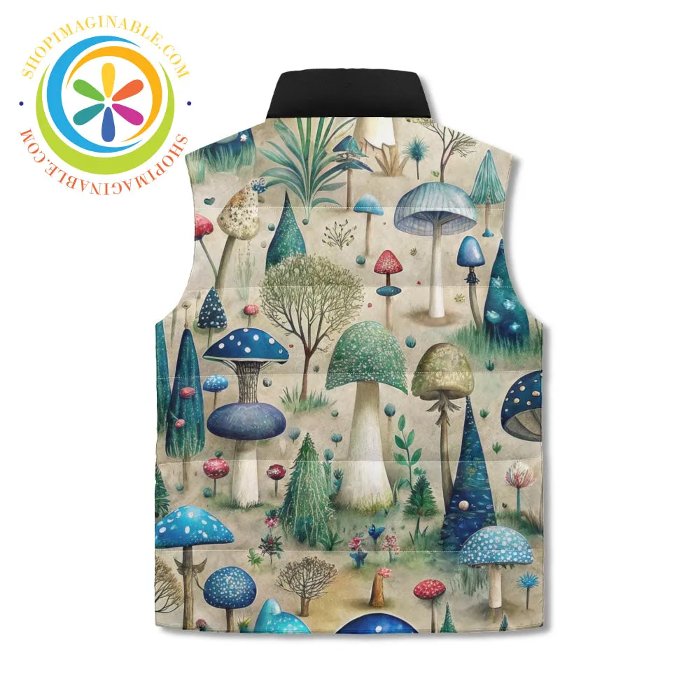 Magic Mushroom Puffer Vest