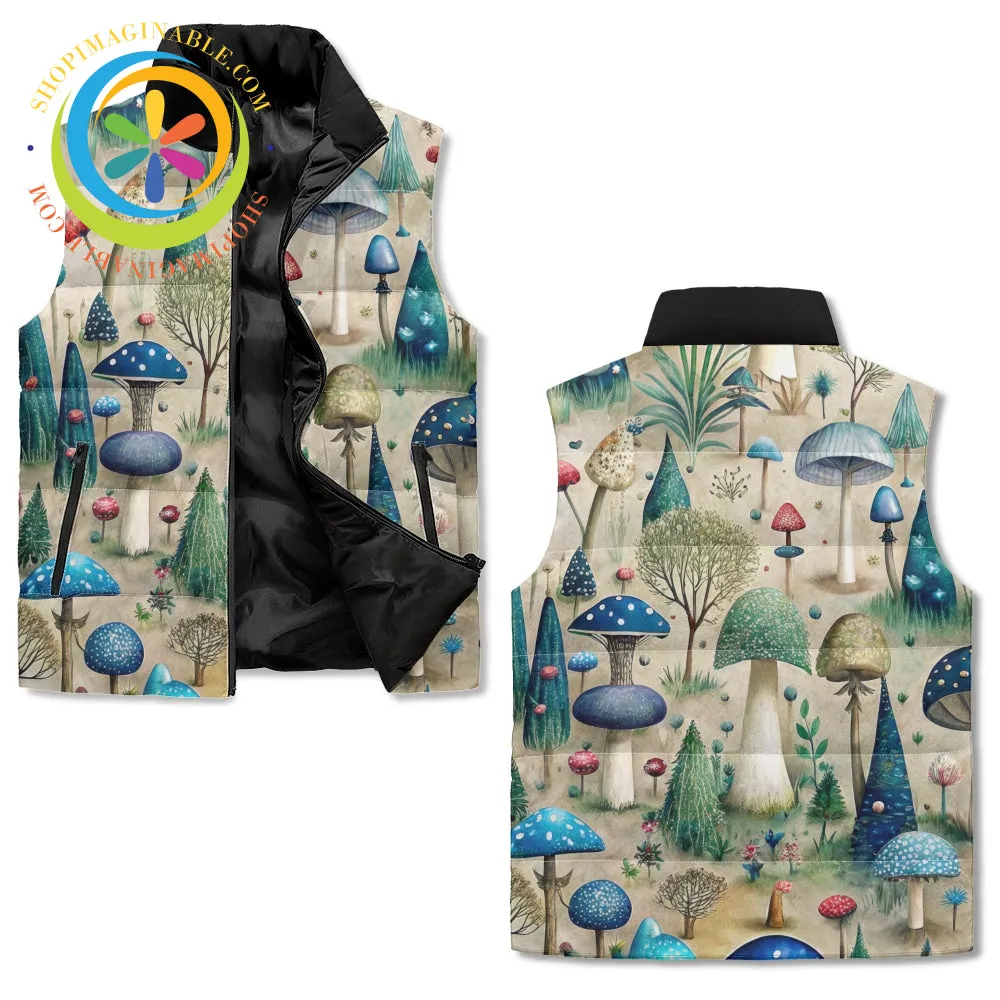 Magic Mushroom Puffer Vest