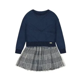 MAYORAL - Knit Dress - Blue