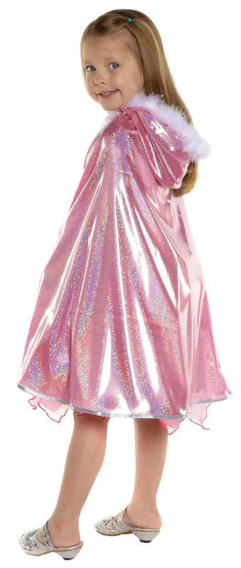Pink Glitter Princess Cape by Great Pretenders Size 4-6 3yrs 