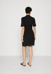Scotch & Soda Zipped Detail Knitted Dress