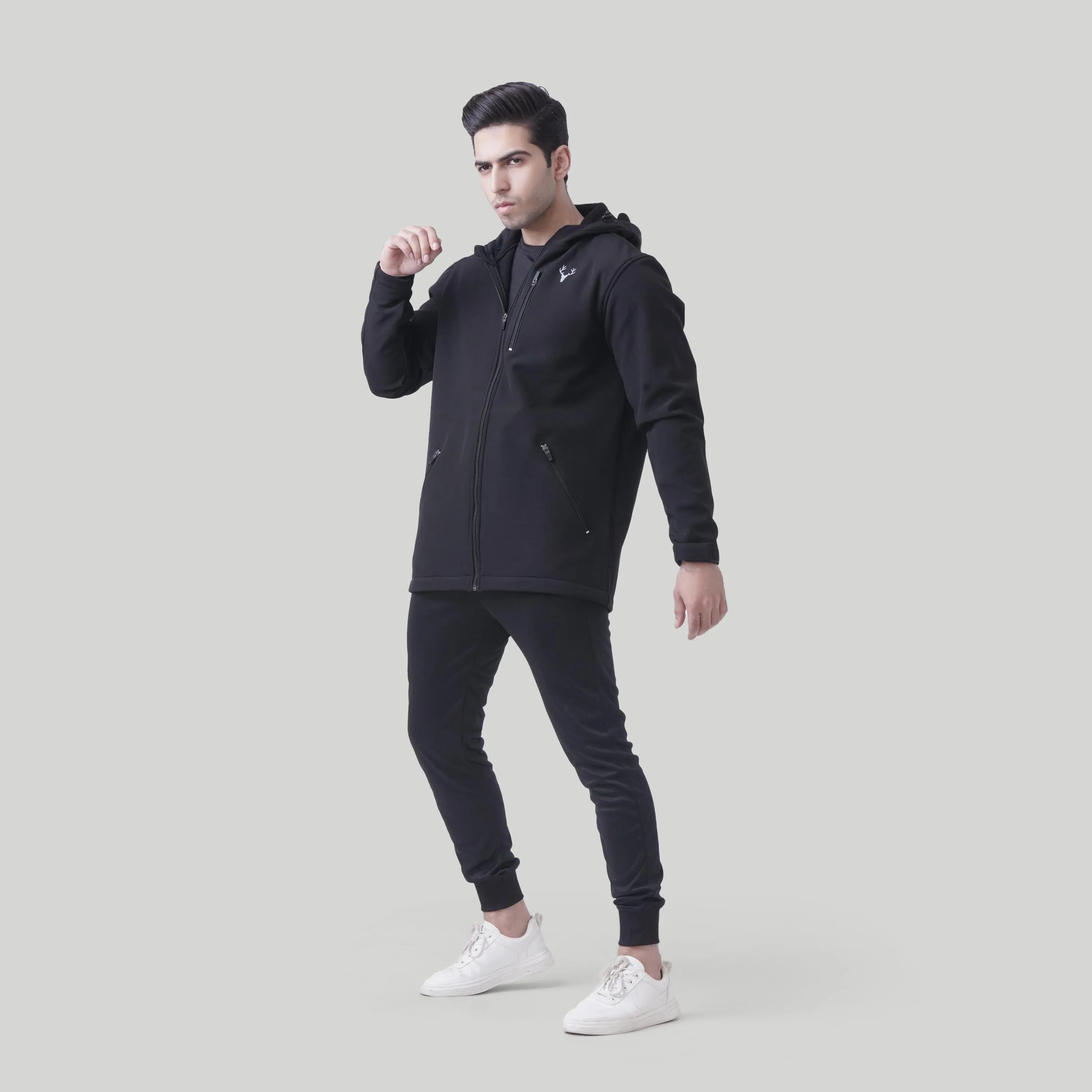 Stag Unisex SoftTech Jacket (Black)