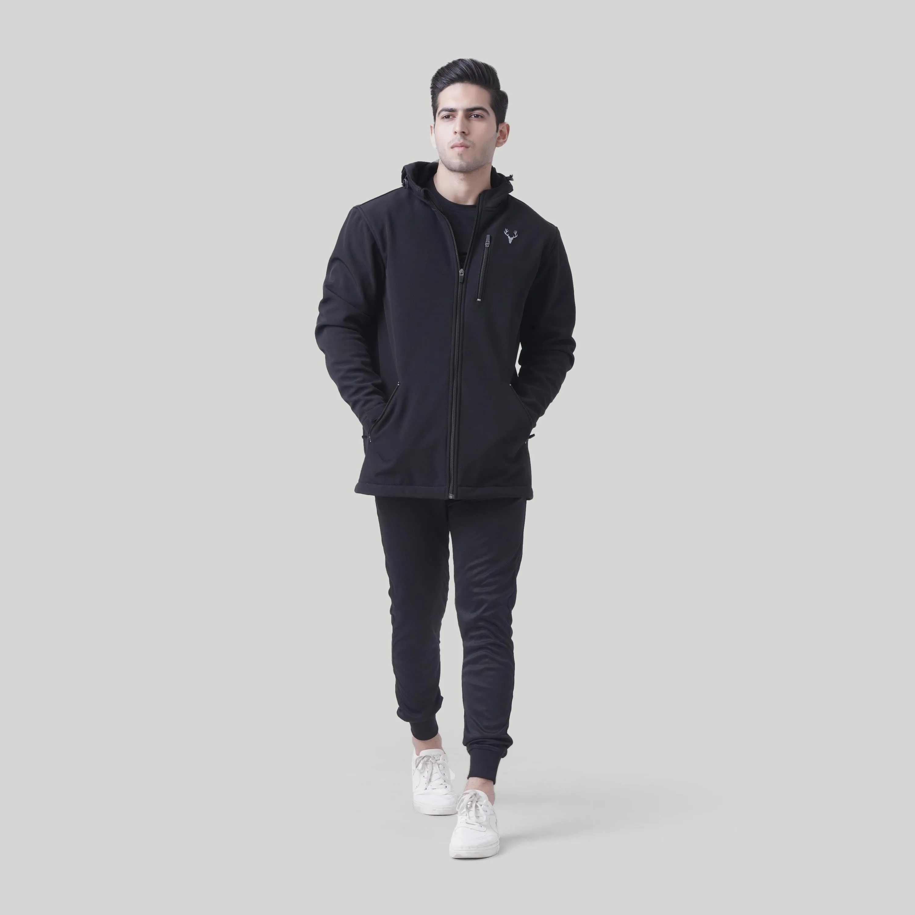 Stag Unisex SoftTech Jacket (Black)
