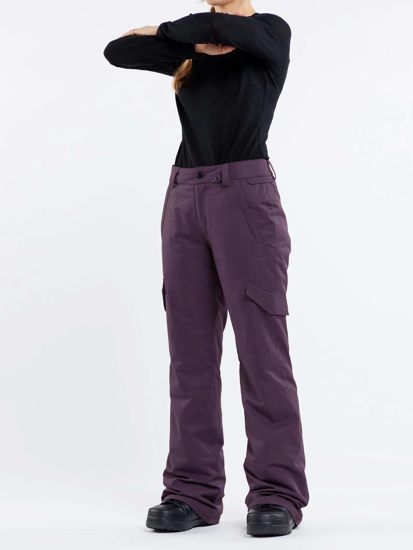 Womens Bridger Insulated Pants - Blackberry