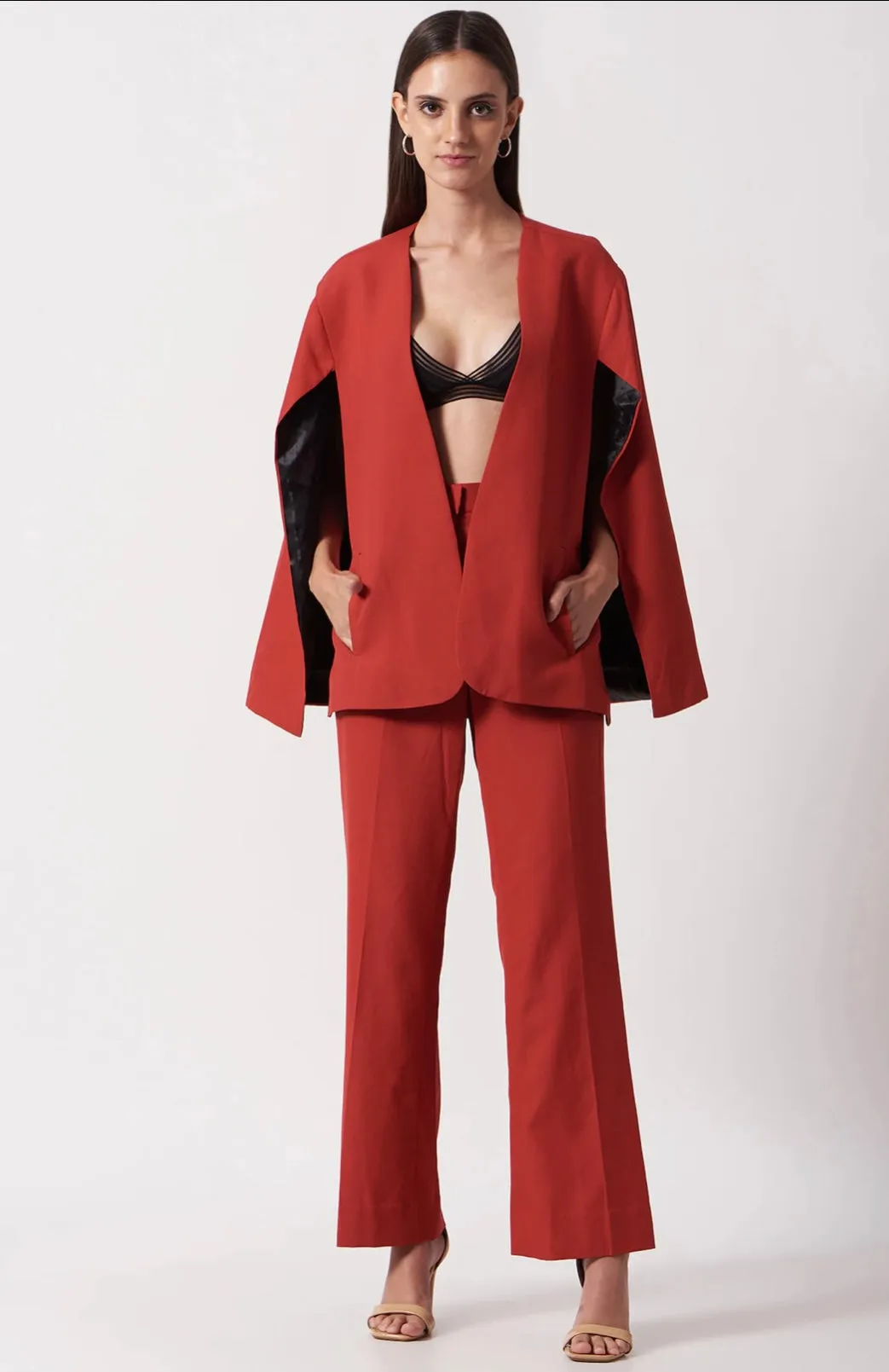 Women's Classic Formal Women's Cape blazer
